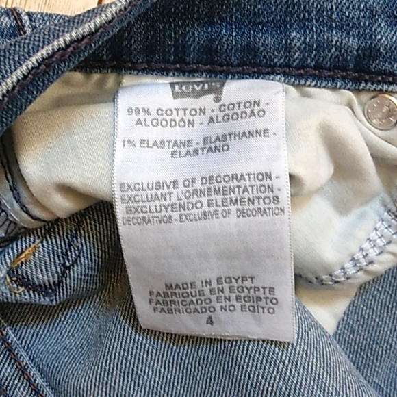 Levi's 515 women's Capri jeans size 4 (J5) - Picture 3 of 4